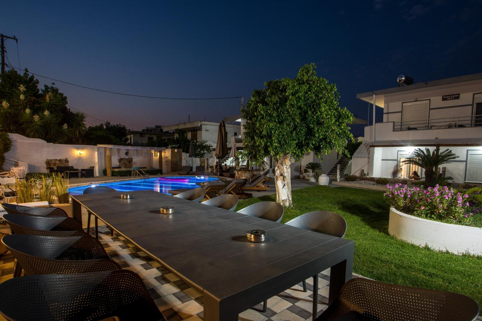 Toulas Studios & Apts No2 Faliraki Bagian luar foto